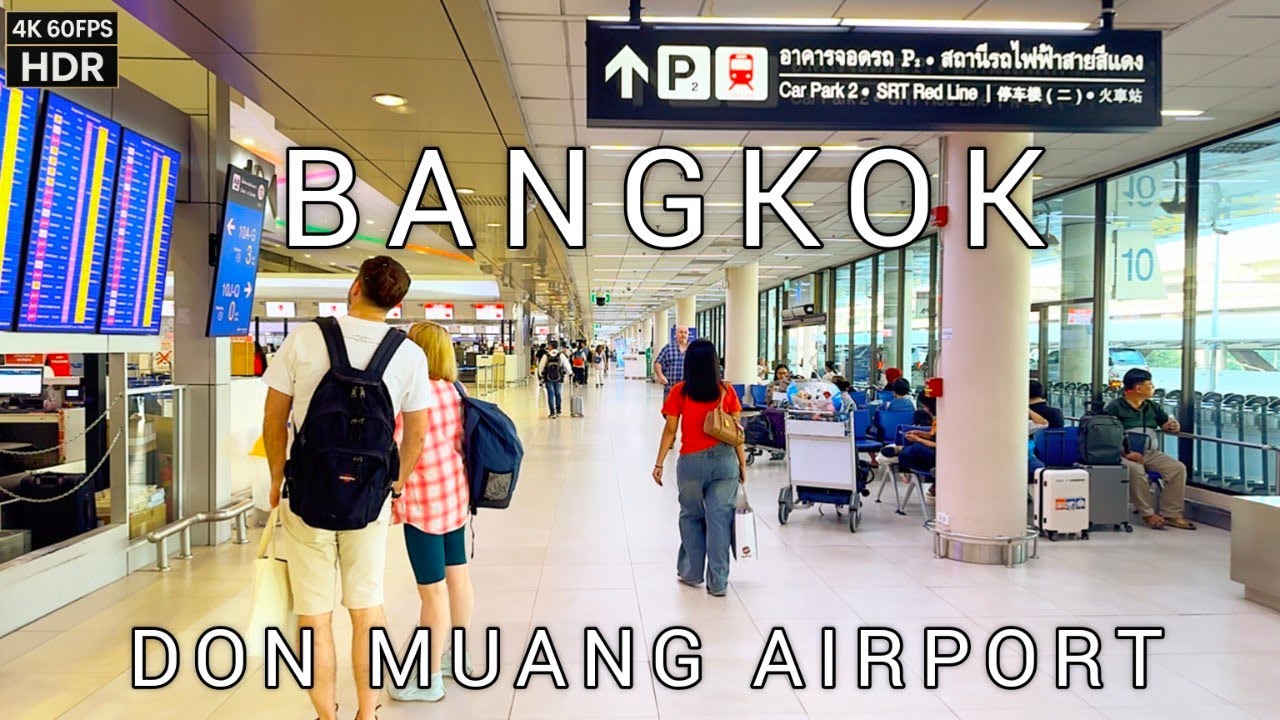 🇹🇭 Walking Inside Bangkok&rsquo;s Don Mueang Airport | Full Tour & Travel Tips 2025