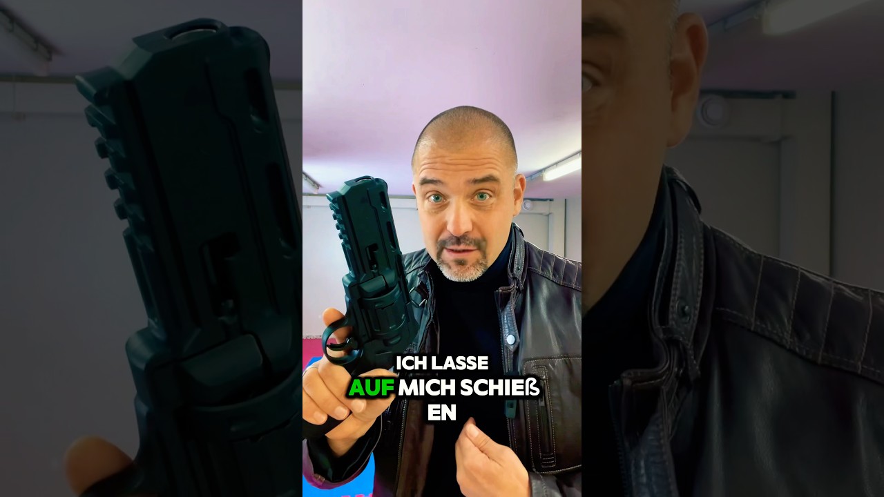 RAM-Revolver: Waffe oder Spielzeug? Der Selbsttest. Bitte nicht nachmachen!!!
