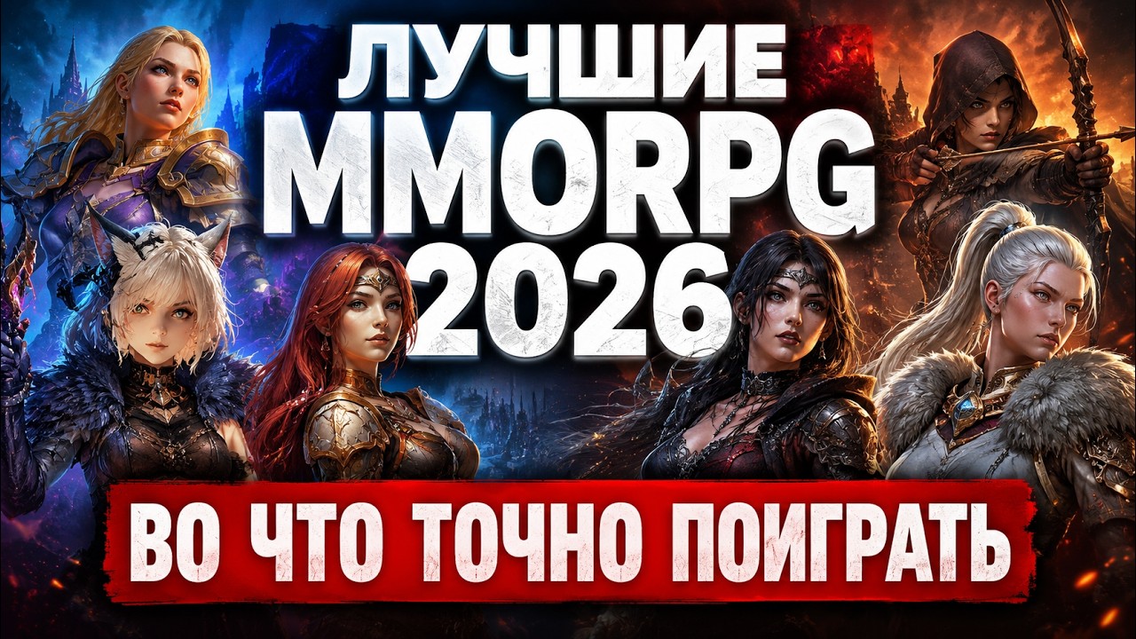 САМЫЕ АКТУАЛЬНЫЕ MMORPG 2026 ГОДА &mdash; ВО ЧТО ТОЧНО СТОИТ ПОИГРАТЬ