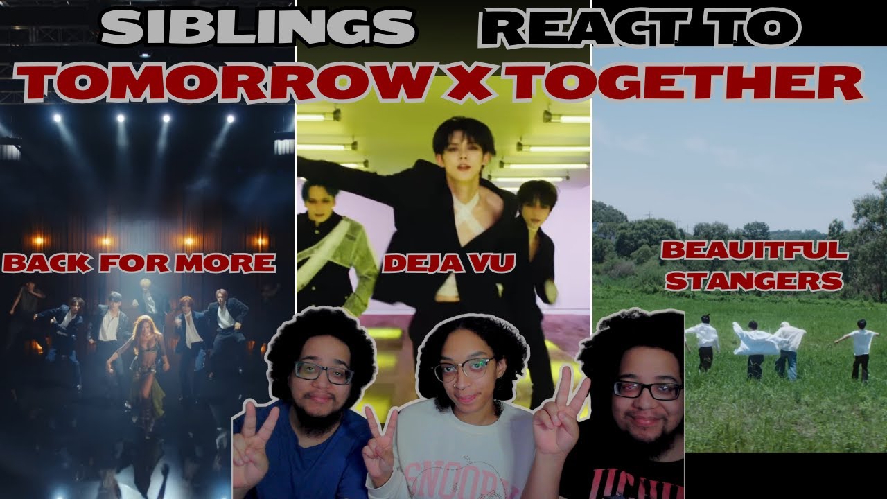 We haven't found a bad song yet! | Siblings React to Tomorrow x Together (투모로우바이투게더)