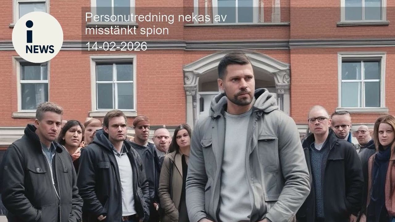 Personutredning nekas av misstänkt spion