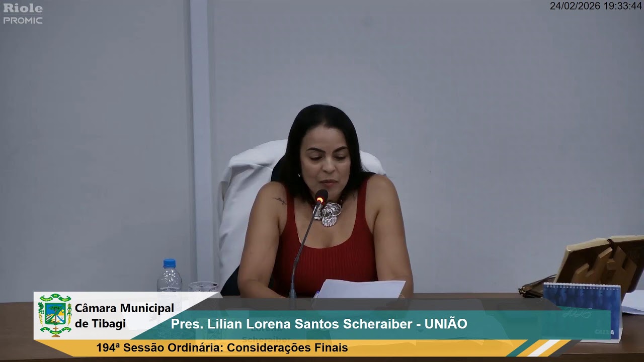 194ª SESSÃO ORDINÁRIA