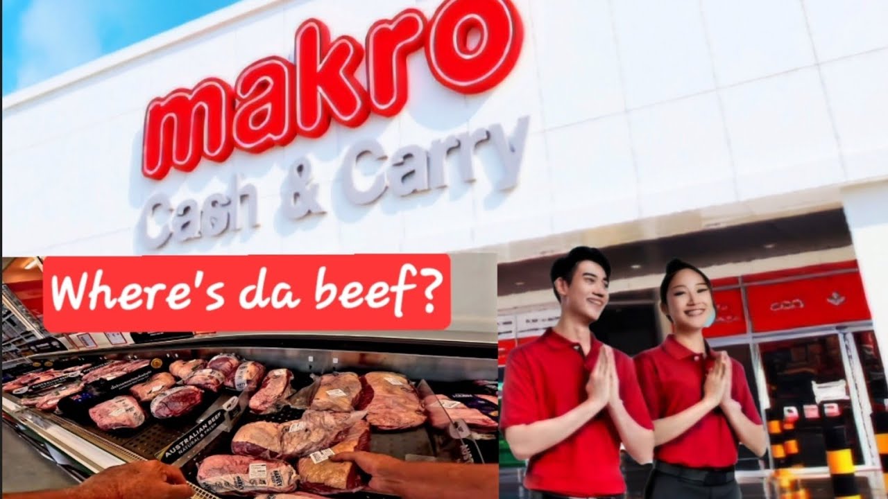 «Откройте для себя тайский Makro: виртуальное приключение в формате 4K в знаменитом оптовом проду...