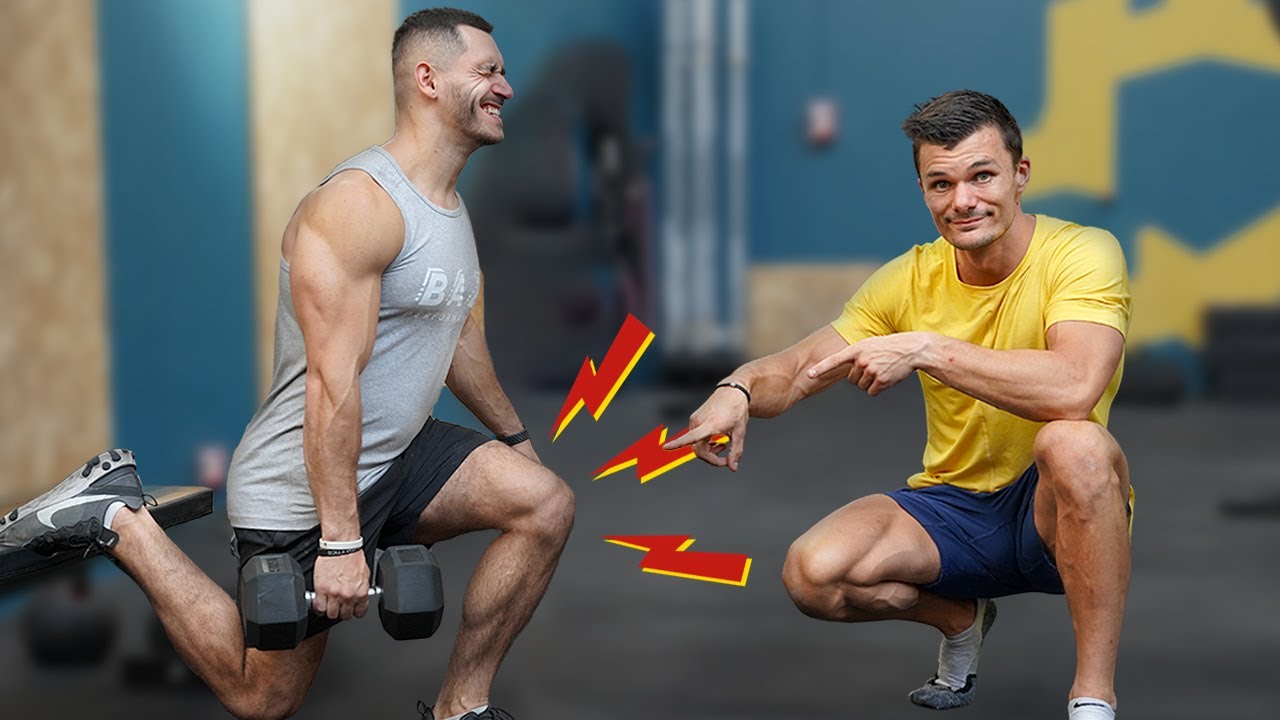 La SEANCE de sport PARFAITE avec des DOULEURS de genoux @Bazinga