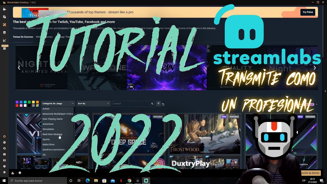 Cómo utilizar Streamlabs?