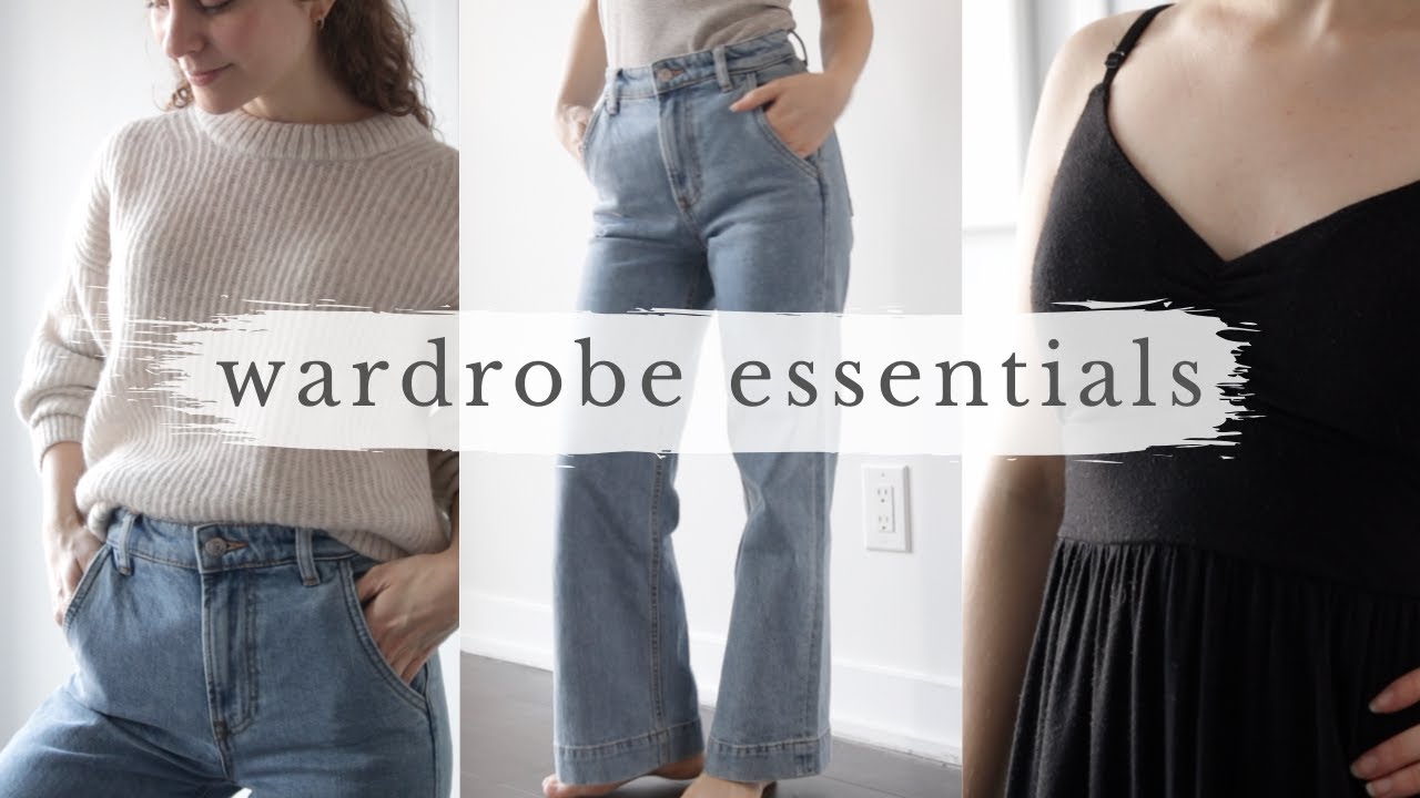 WARDROBE ESSENTIALS | versatile, minimalist basics