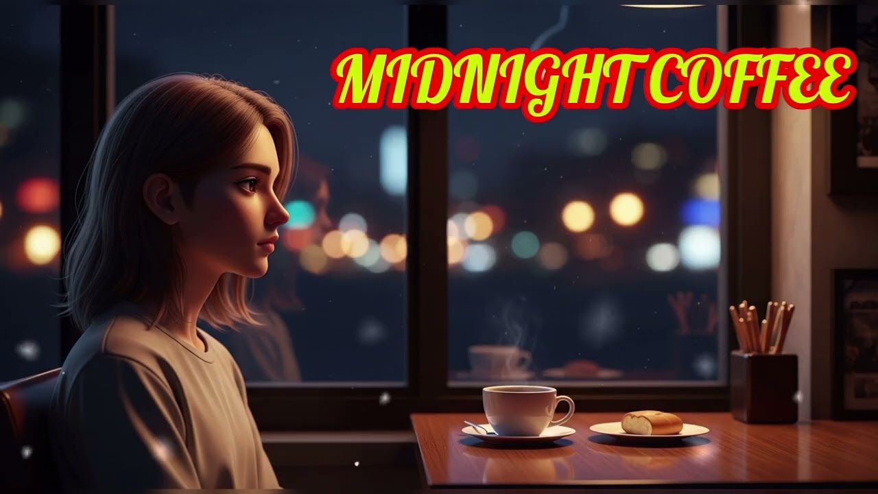 Midnight Coffee Without You” – Late Night Chill Song | USA Mood