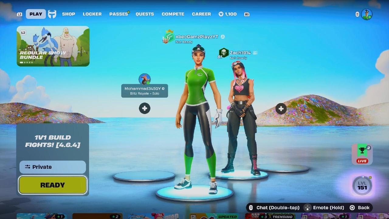 1v1ing subs part 6(made him leave)💀