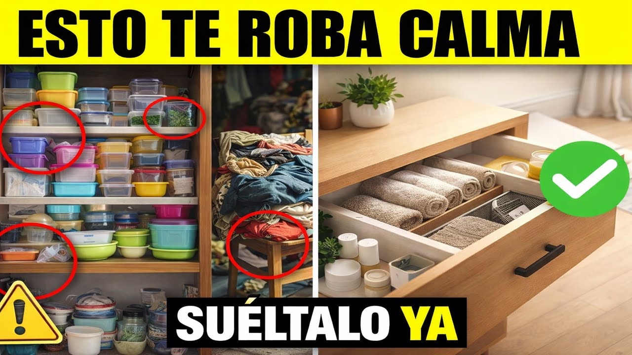 25 cosas que TODA CASA DESORDENADA TIENE y DEBERÍA SOLTAR (el desorden no es tu casa, eres tú)