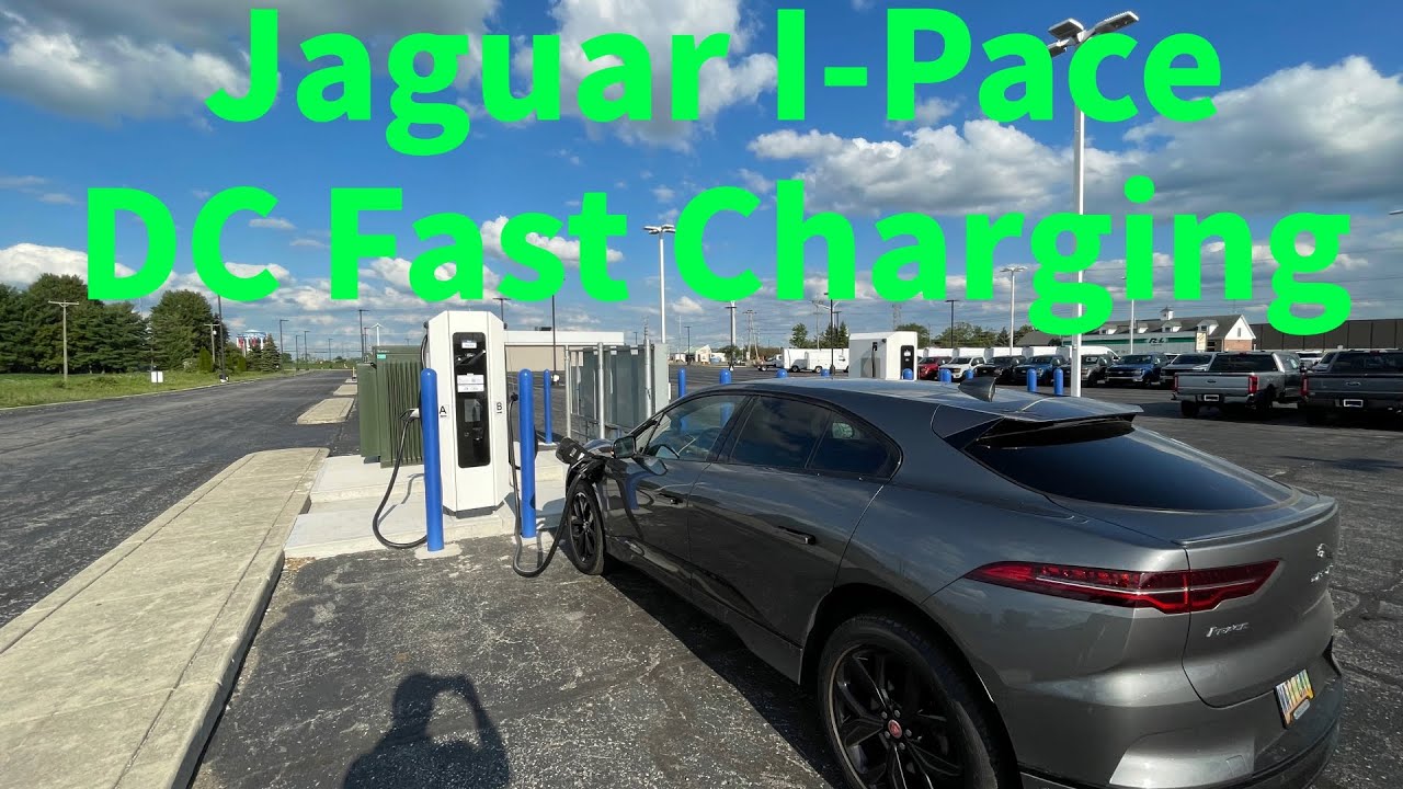 Jaguar I-Pace DC Charging Test