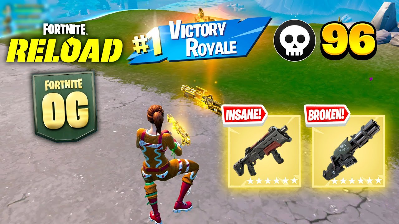 OG Fortnite Reload | High Kill Gameplay | Keyboard & Mouse