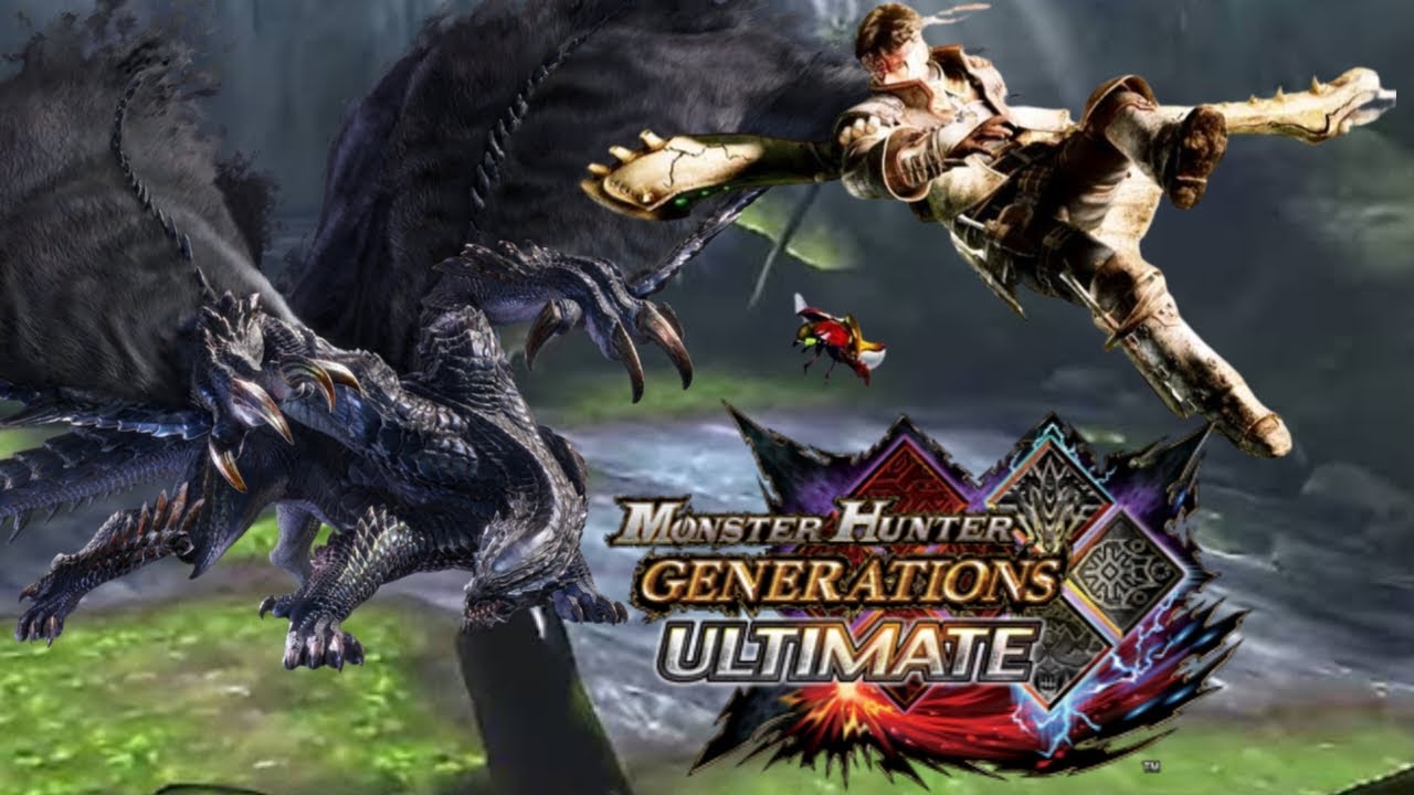 Gerhana Hitam Wyvern-Gore Magala MHGU | Quest village 5★ | Guild Insect Glaive