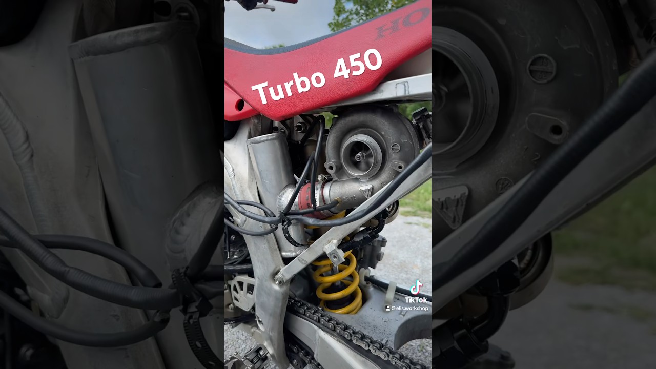 Turbo CRF450R street bike #turbo #dirtbike