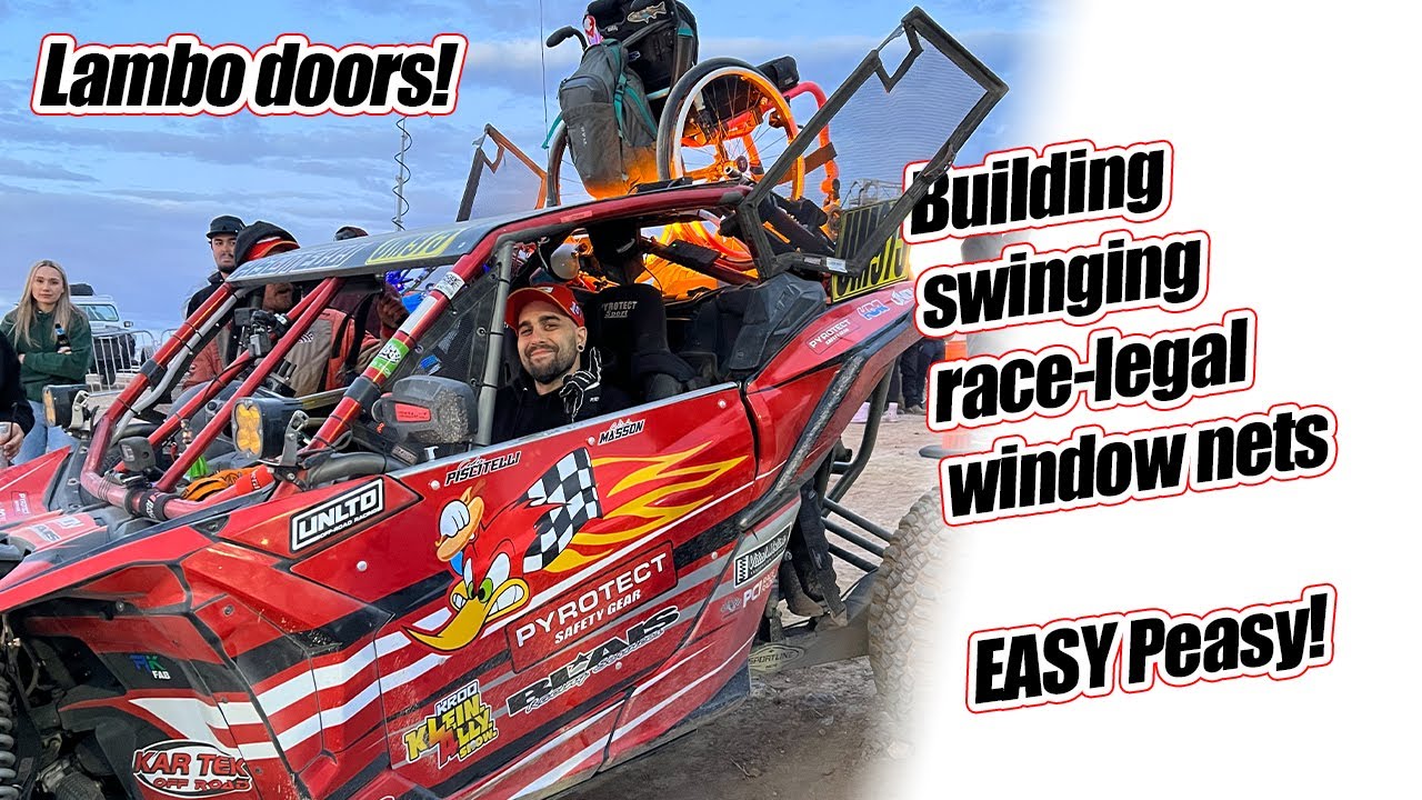How to build UTV window nets at home. Easier than expected!