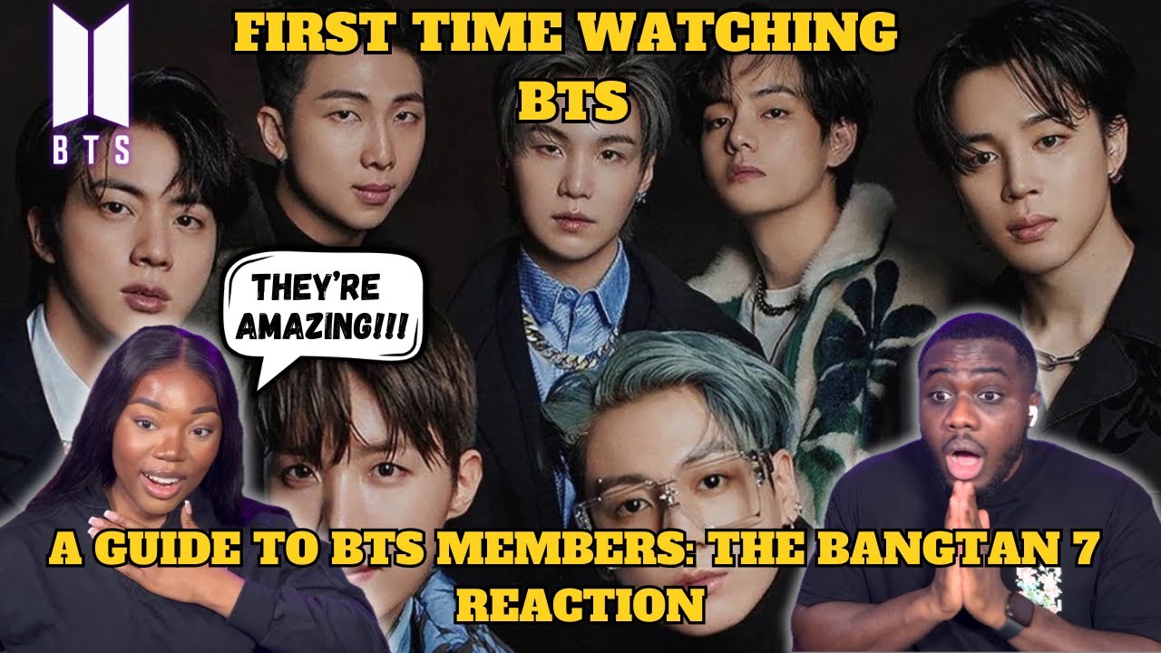 WE GOT EMOTIONAL!!! KPOP NEWBIES REACT TO A Guide to BTS Members: The Bangtan 7 | (방탄소년단)