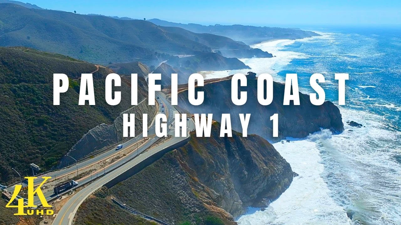 Pacific Coast Highway 1 | 4K Drone Footages