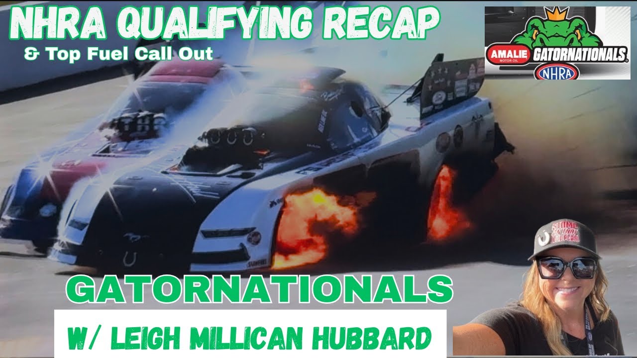 NHRA Gatornationals Qualifying Recap – Top Fuel Callout Gets INTENSE! #race #racecar #racing #nhra 