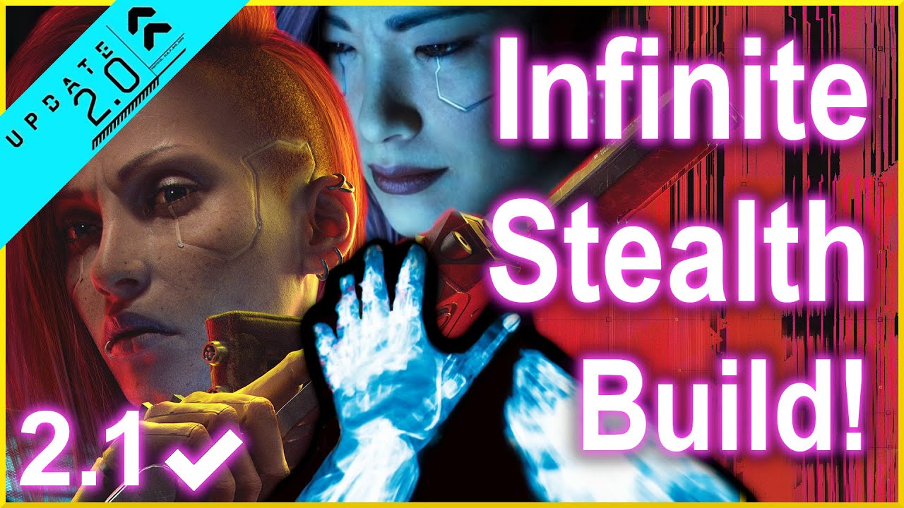 Cyberpunk 2077 - 2.1 - Best Stealth Build - Infinite Camo + Sandevistan for 2.1 + Phantom Liberty!
