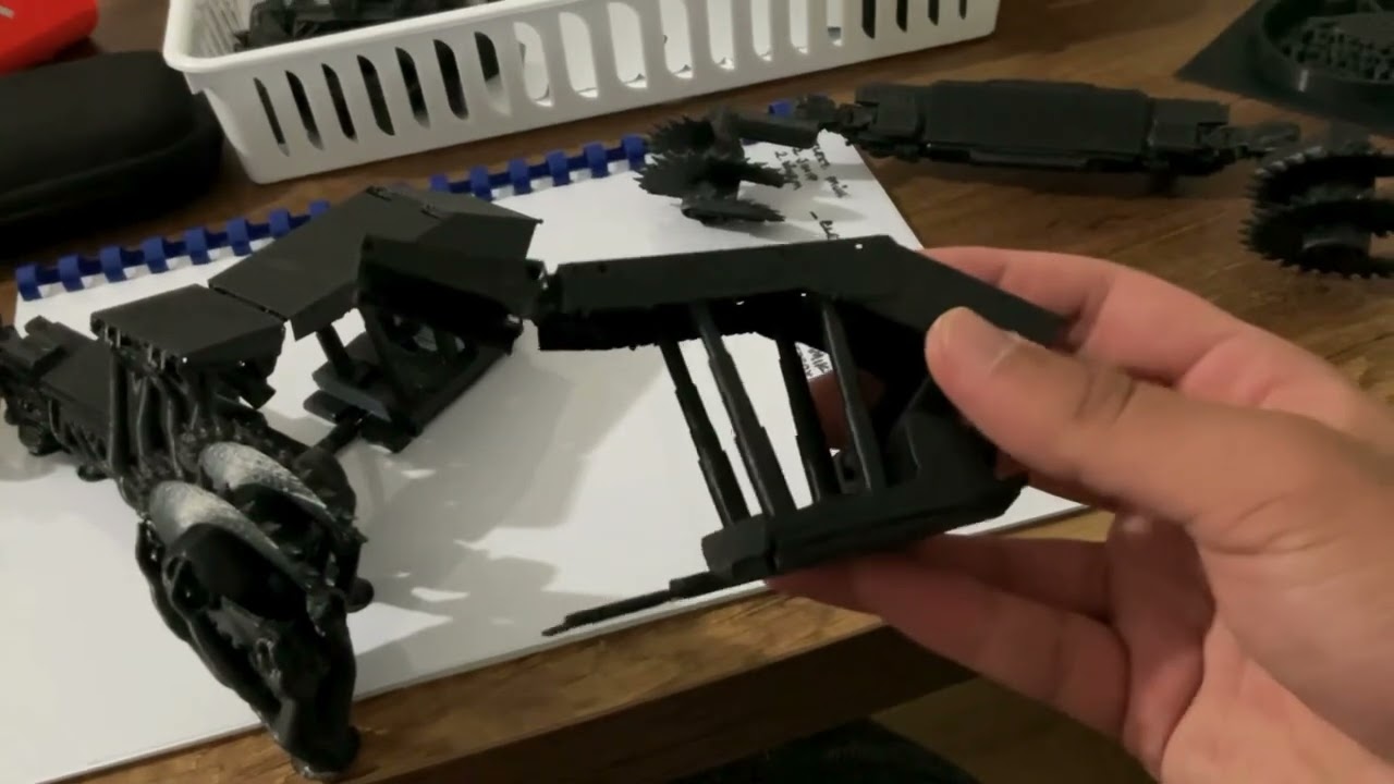 3D Yazıcıyla Maden Makineleri: Çift Tamburlu Kesici Yükleyici Baskı ve Modelleme Süreci