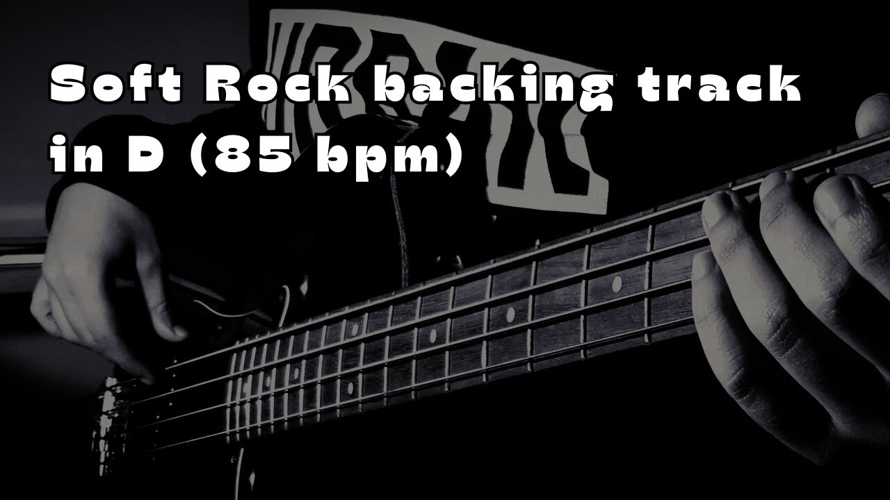 Soft Rock backing track in Re Maggiore (85 bpm)