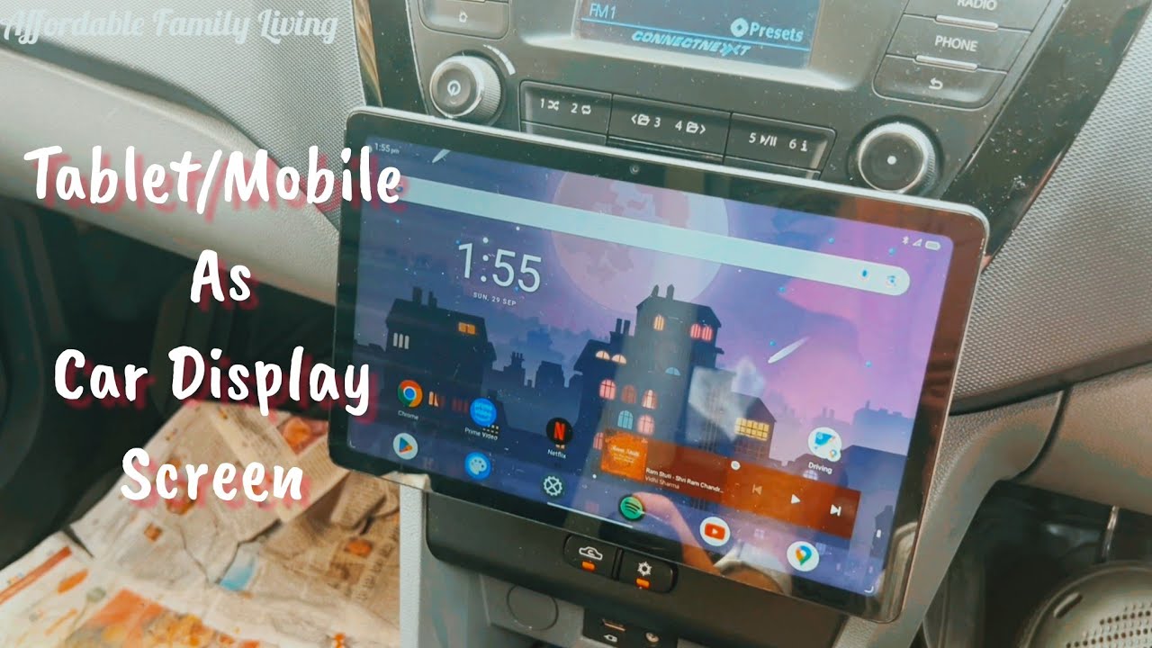 Old Tablet as Car Infotainment System