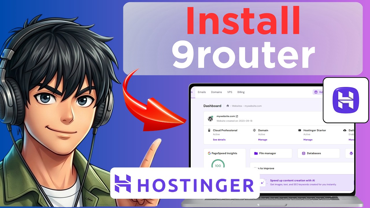How to Install 9router In Hostinger (Easy Guide)