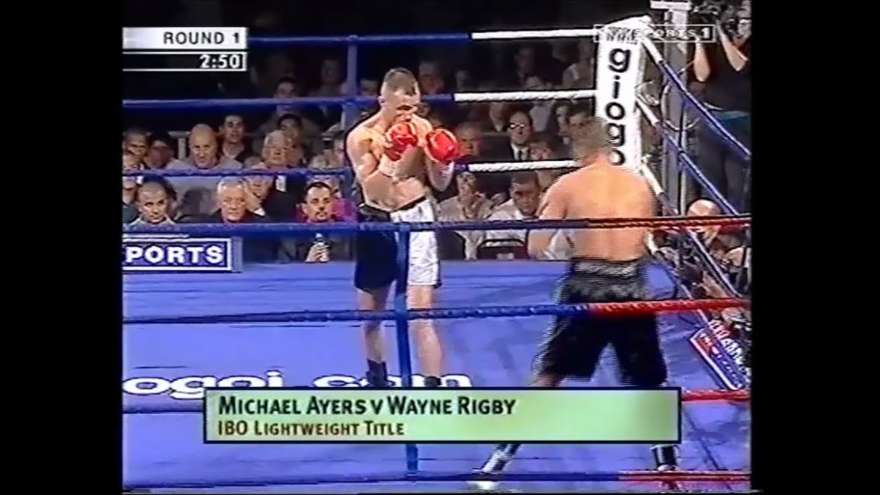 Wayne Rigby vs Michael Ayers 1 IBO WORLD LIGHTWEIGHT TITLE┃SHANNONS GYM