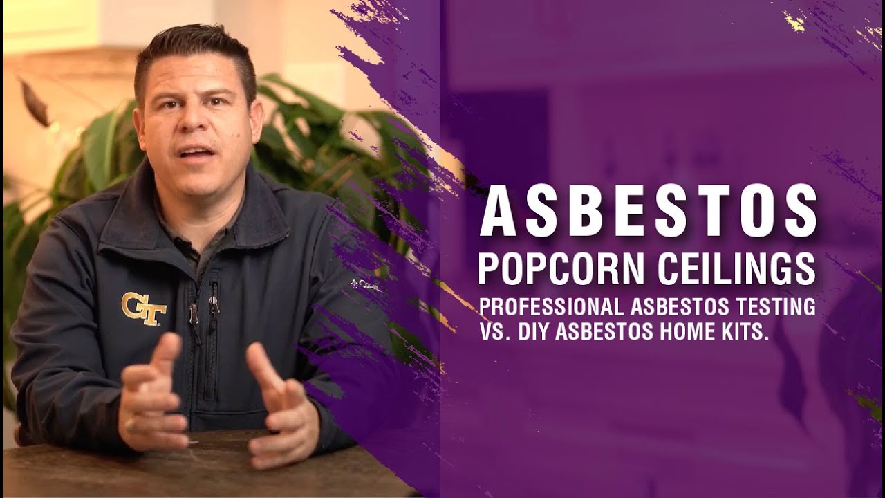 Asbestos Popcorn Ceilings: Professional Asbestos Testing vs. DIY Asbestos Home Kits