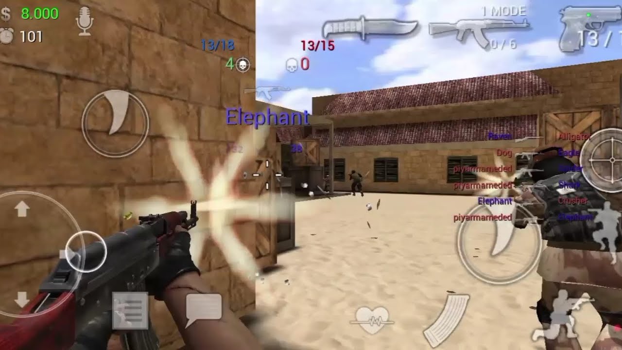 game ini bikin gw nostalgia auto mode teroris pake ak47 #SpecialForcesGruop2