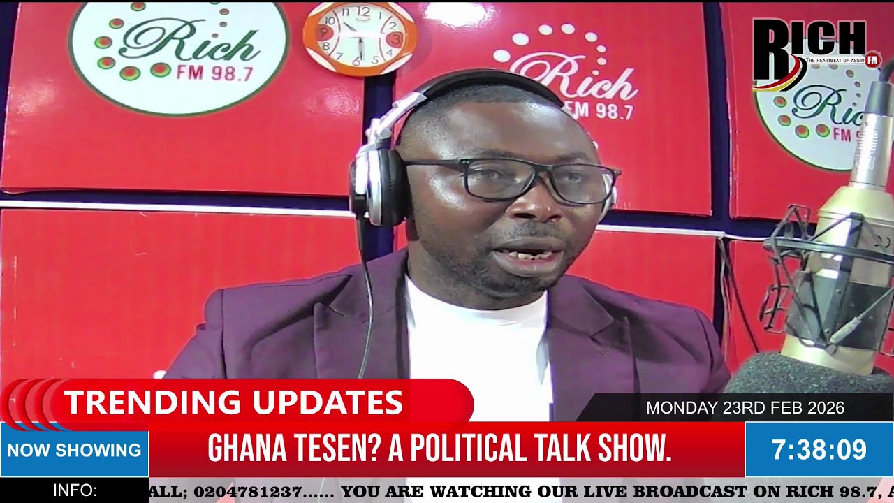 GHANA TESEN? A POLITICAL TALK SHOW WITH KWEKU MINTAH HAYFORD