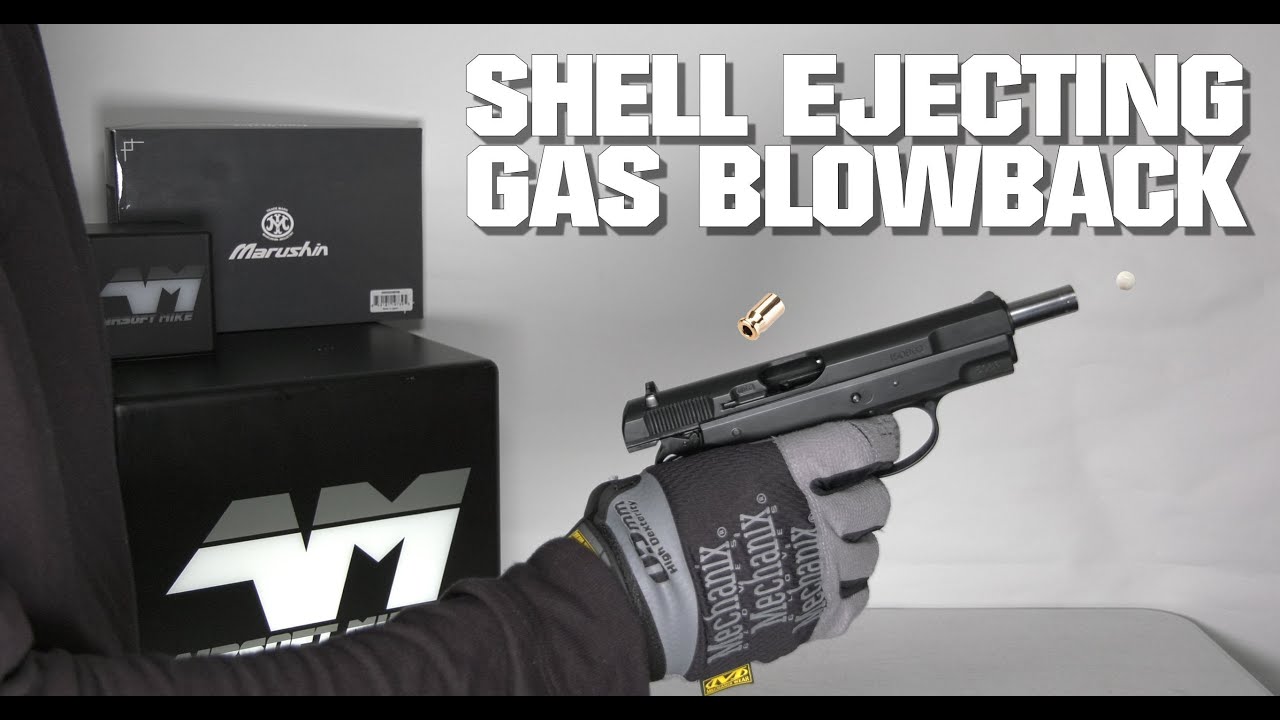 Marushin Licensed CZ 75 Shell Ejecting GBB / AIRSOFT