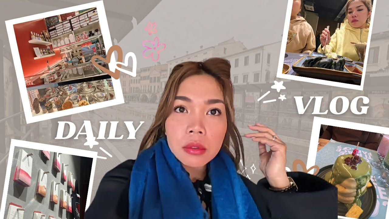 Trying a New Café, Unboxing, Ramen and Ice Cream on a Rainy Day
