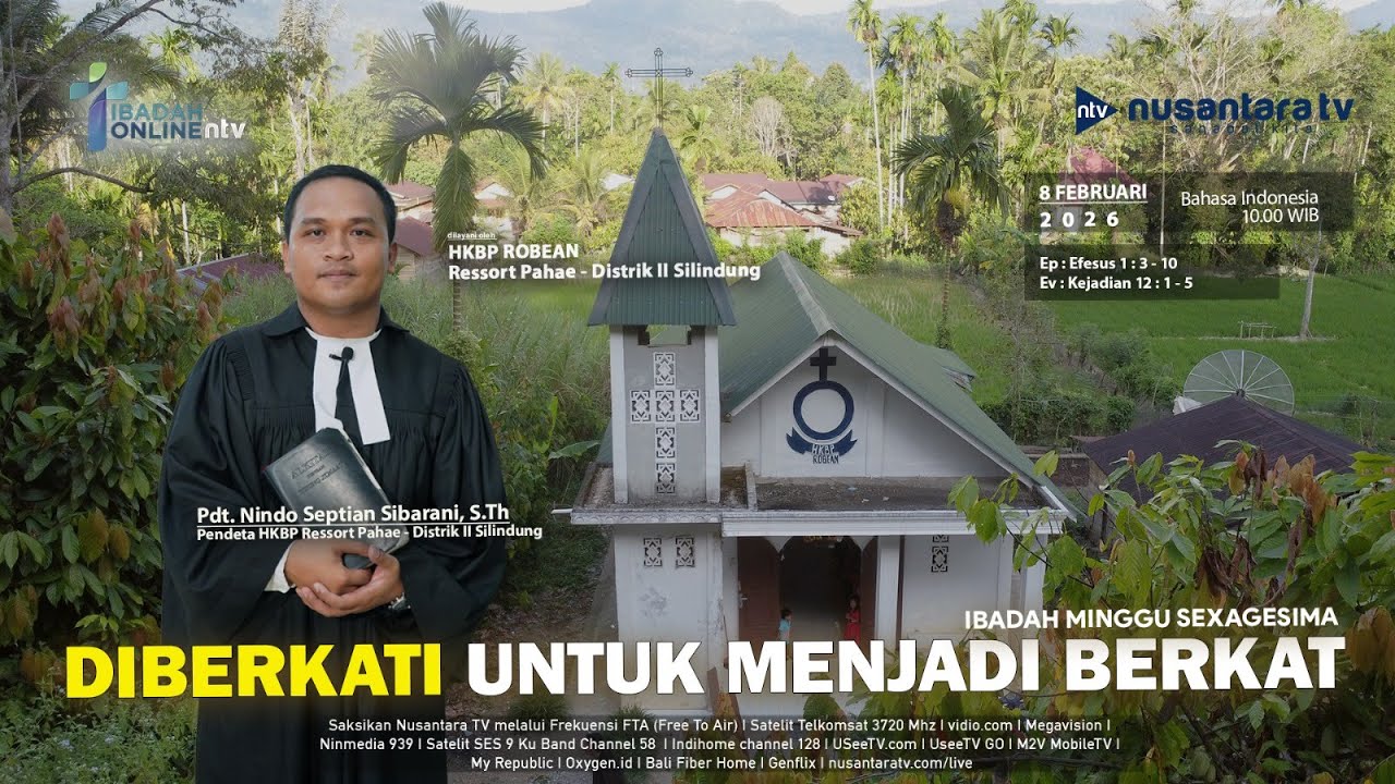 [LIVE] Diberkati untuk Menjadi Berkat | IBADAH ONLINE NTV