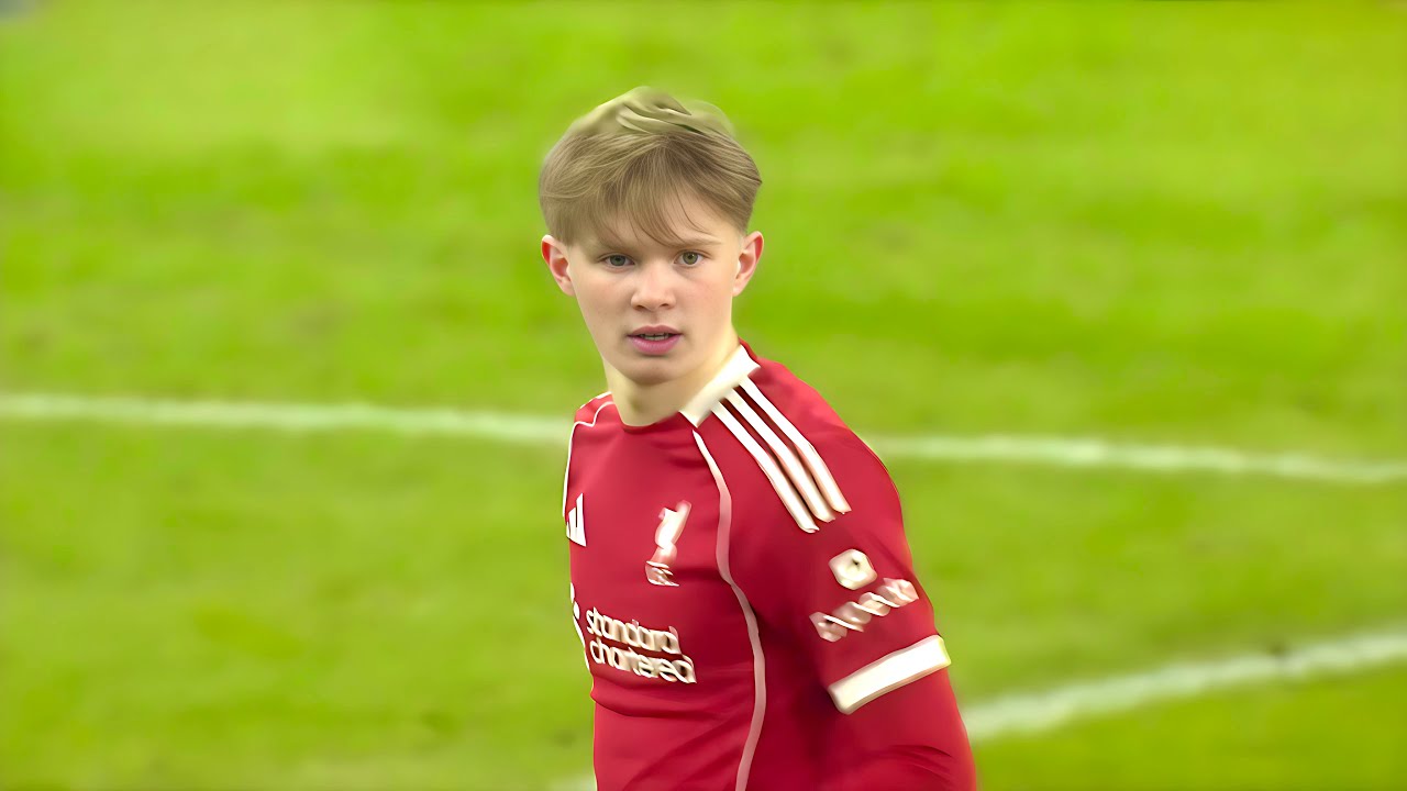Will Wright Uefa Youth League Debut For Liverpool U19 vs Zilina. [3/2/2026]