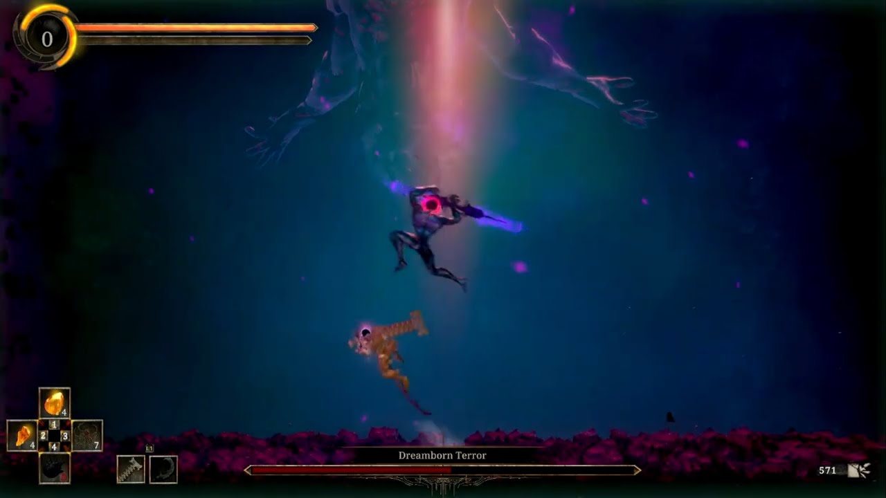GRIME: Tinge of Terror - Dreamborn Terror Boss Fight