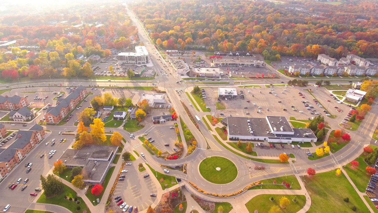 Flight over WMU