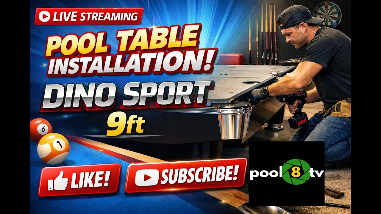 pool table DINO SPORT installation - part 1