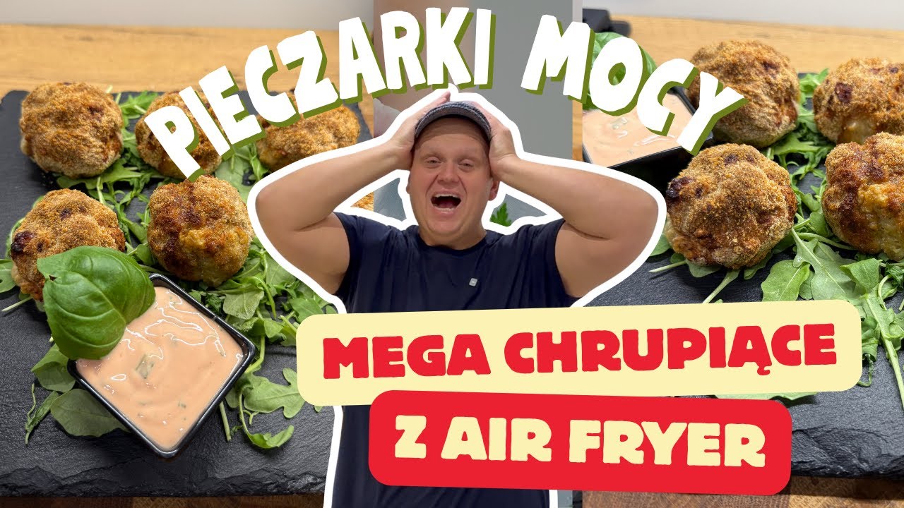 Panierowane PIECZARKI z Air Fryera &ndash; Mega Chrupiący Sztos! Panierowane pieczarki krok po kroku.