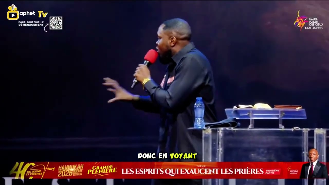 😃 WHAOU !!! MAIS QUEL PUISSANT MESSAGE &Agrave; HANNUKAH AVEC LE PASTEUR Simeon Mutombo K. 