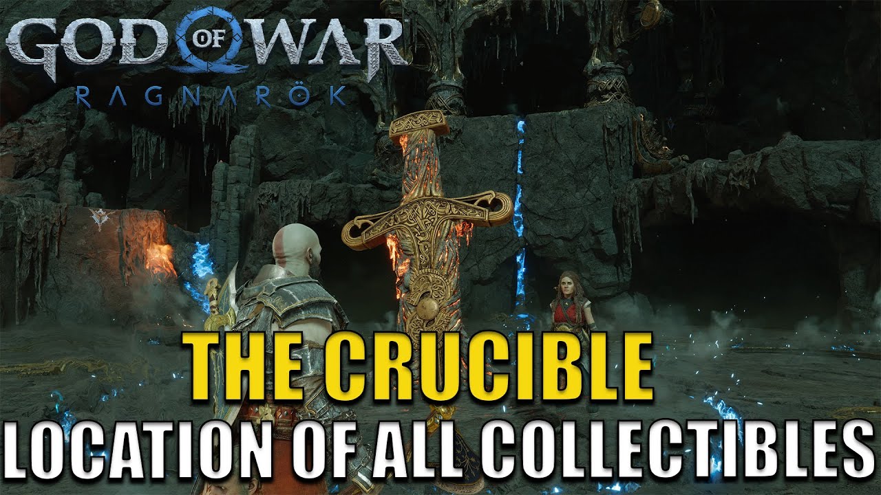 God of War Ragnarok - The Crucible All Collectibles Location 100% (Crucible Trials, Gna Boss Fight)