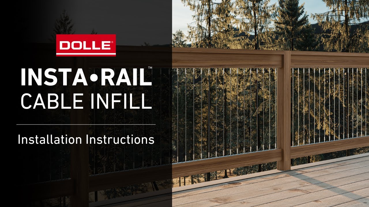 INSTA-RAIL® Vertical Cable Railing Installation Instructions
