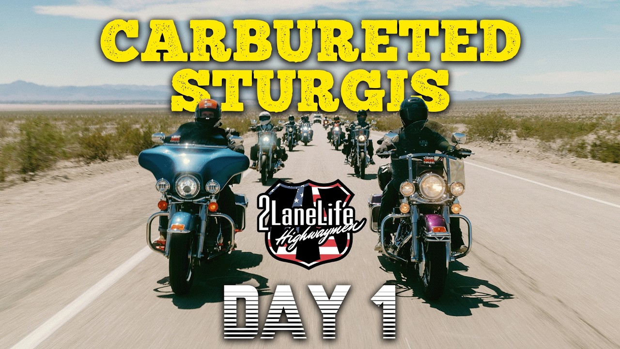 Riding Carbureted Harleys to Sturgis 2025