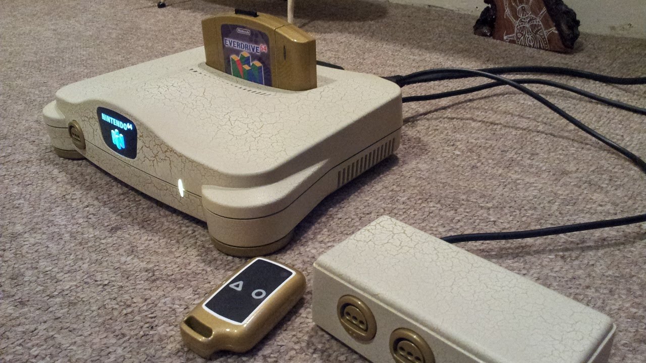 Heavily modified Nintendo 64. Switchless, remote, backlit, RGB N64 mod.