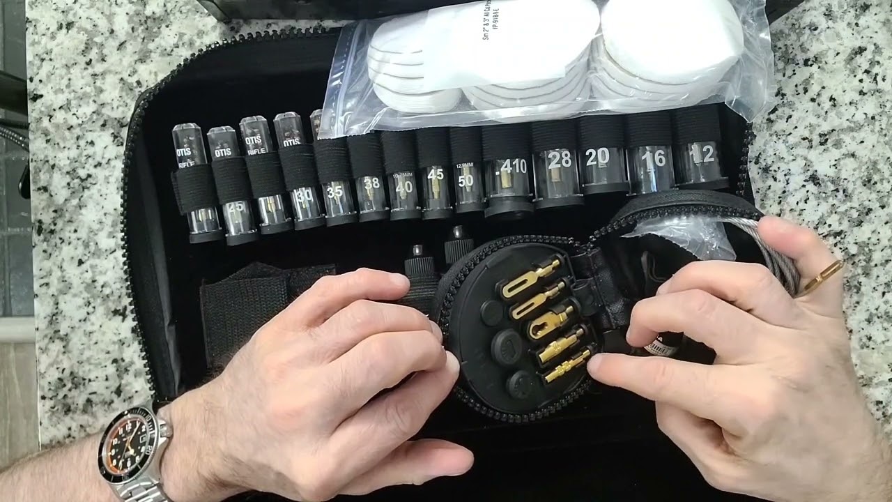 Комплект для чистки ружья OTIS ELITE от затвора до дула