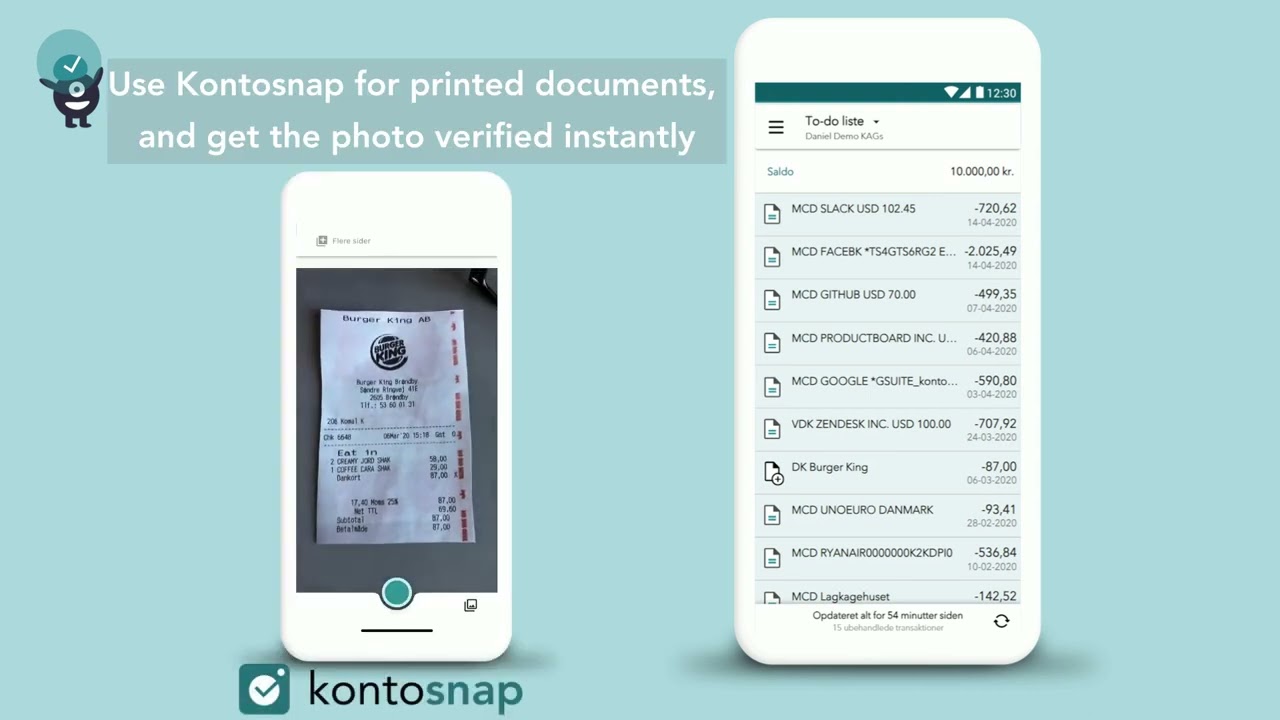 Let us automate your accounting - Kontolink demo 2022