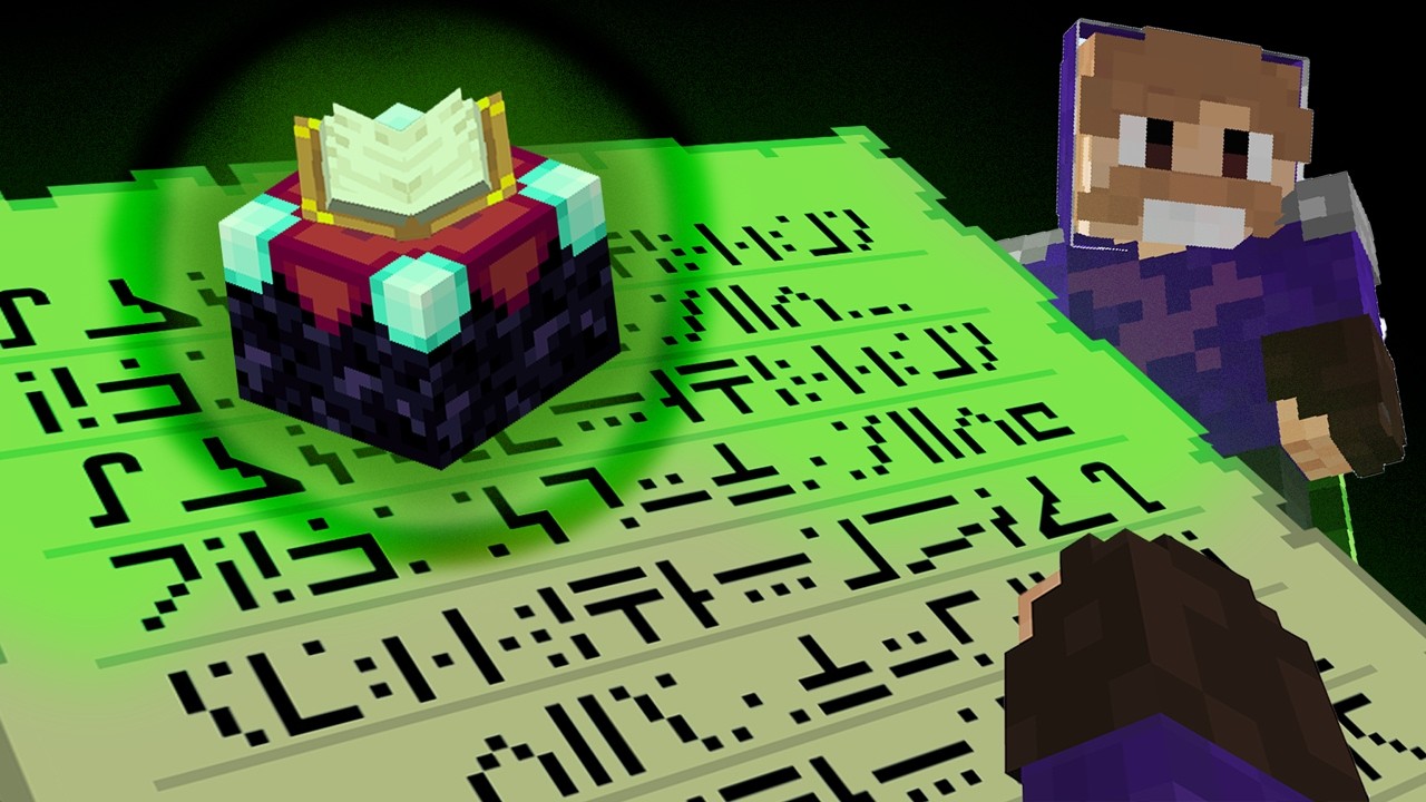 Изучаю язык зачарований Minecraft