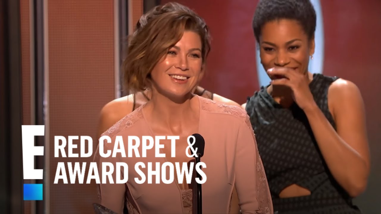 The People's Choice for Favorite Network TV Drama is 'Grey's Anatomy' | E! People's Choice Awards