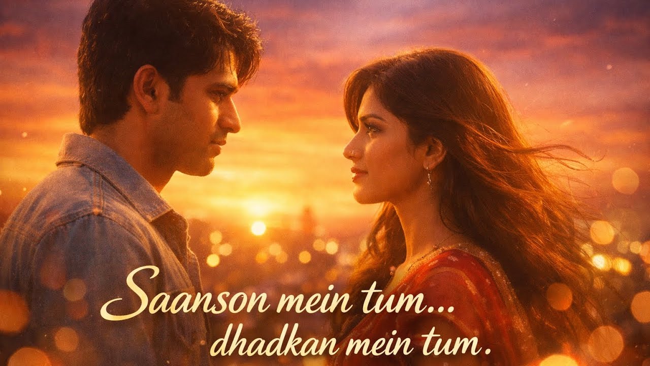 “Sanson Me Tu, Dharkan Me Tu” सांसों में तू, धड़कन में तू,,!! #SansonMeTu #DharkanMeTu #RomanticSong