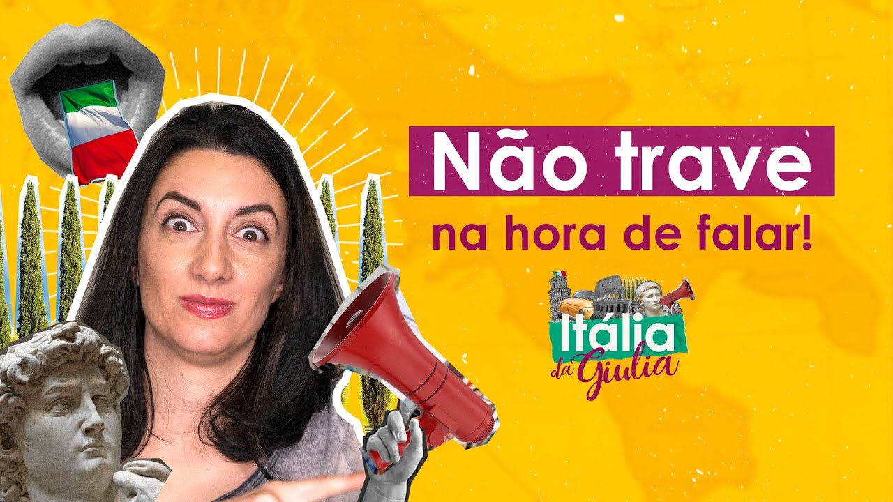 Não trave na hora de falar Italiano!