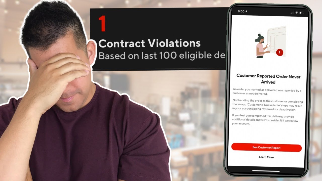 DoorDash Dasher Contract Violation (Explained)